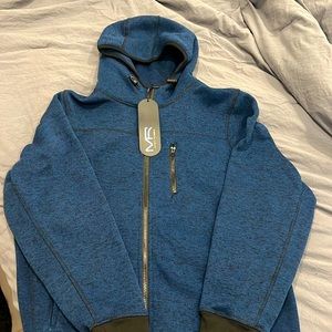 Mack Russo blue zip up jacket